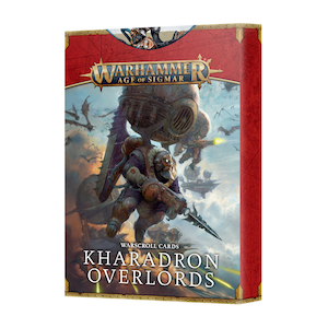 �Q�[���Y���[�N�V���b�v�bWARSCROLL CARDS: KHARADRON OVERLORDS (JPN) �E�H�[�X�N���[���J�[�h�F�J���h�����E�I�[���@�[���[�h�i���{��Łj�bGWS 84-03 WARSCROLL