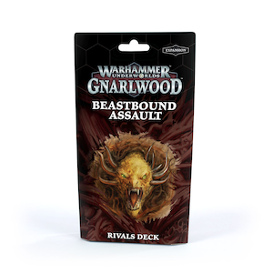 �Q�[���Y���[�N�V���b�v�bWARHAMMER UNDERWORLDS: BEASTBOUND ASSAULT RIVALS DECK (JPN) �E�H�[�n���}�[�E�A���_�[���[���h�F�b�g���̋��P���C�o���f�b�L�i���{��Łj�bGWS 109-20