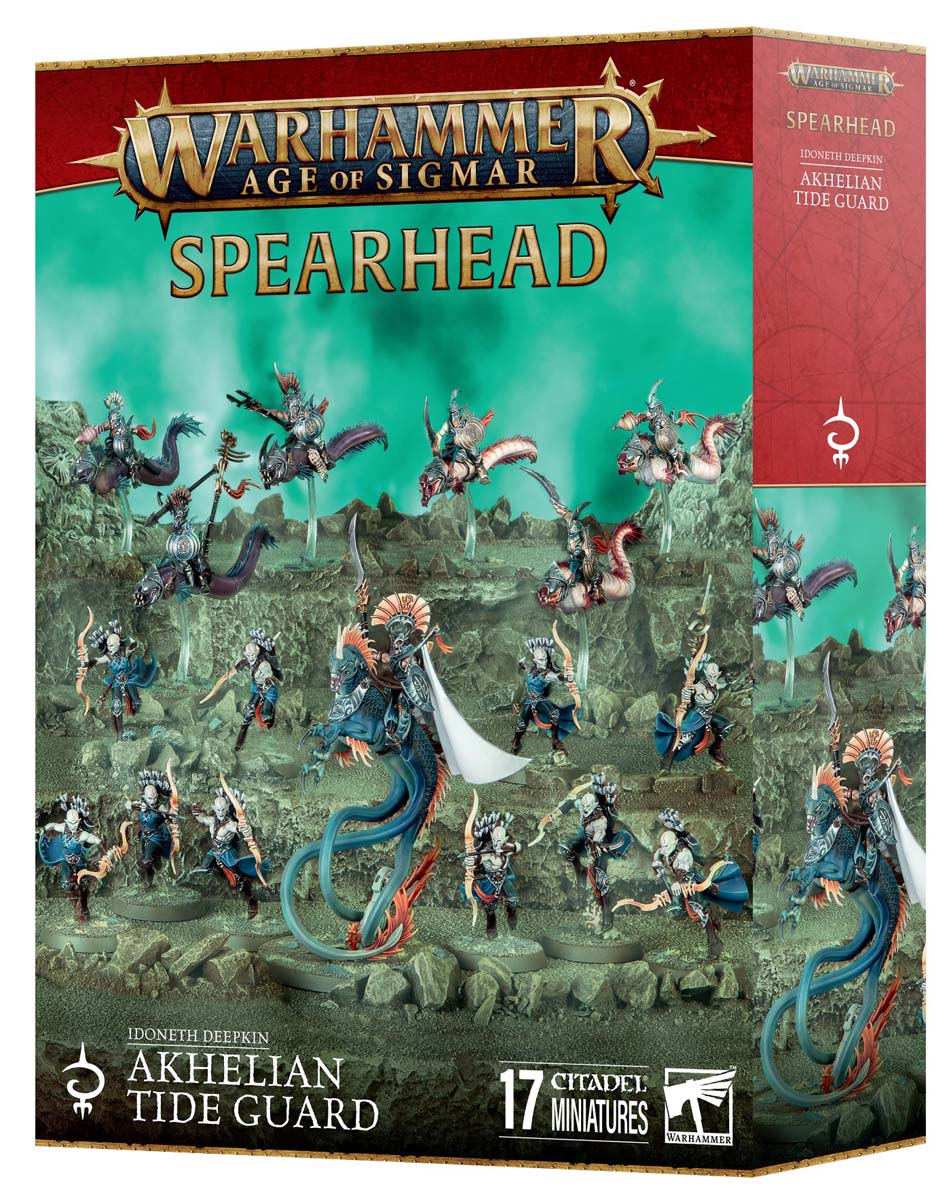 ウォーハンマー　スピアヘッド：イドネス・ディープキン SPEARHEAD Amazon.com: Spearhead Idoneth Deepkin : Toys & Games