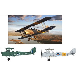 1/72 デ・ハビランド DH.82a タイガーモス【X2106】