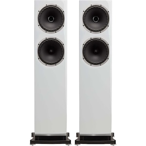 ファインオーディオ｜2.5ウェイ･フロア型スピーカー【ピアノグロス・ホワイト】（ペア／2本1組）｜F502-PGW