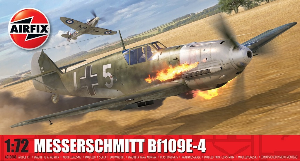 1/72 メッサーシュミット Bf109E-4【X1008B】 | エアフィックス