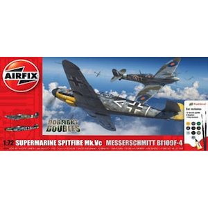 1/72 スピットファイア Mk.Vc vs メッサーシュミット Bf109F-4 コンボスターターセット【X50194】