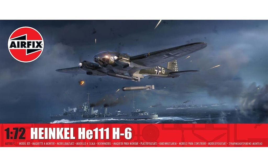 (未使用･未開封品)　エアフィックス 1/72ハインケル He.111 P2 プラモデル kmdlckf Amazon | エアフィックス(Airfix) 1/72ハインケル He.111 P2