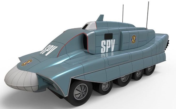 1/32 キャプテン・スカーレット SPV 追跡戦闘車【C4605