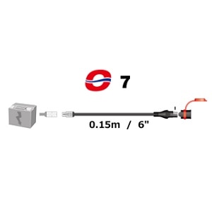 TECMATE�b�[�d��I�v�V�����@�[�q�ϊ��P�[�u���bTECMATE-TM7