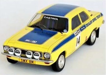 ミニカー　1/43 オペル アスコナ 1974年ウェールズラリー 4位 Tony Fall/Mike Broad #8 [dsn117] 新品】ミニカー<br> 1/43 オペル アスコナ 1974年ウェールズ
