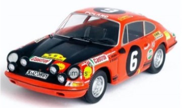 ミニカー　1/43 ポルシェ 911S 1970年イーストアフリカンサファリ #6 S. Zasada/M. Sochacki [dsn127] 1/43 ポルシェ 911S 1970年イーストアフリカンサファリ #6