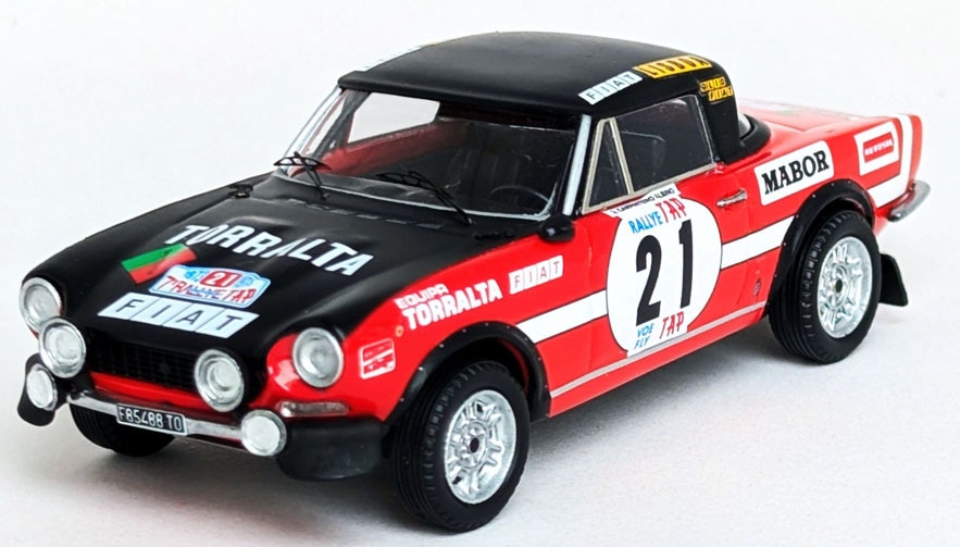 Fiat 124 Spider Abarth 1973 1/43 ミニカー Fiat 124 Spider Abarth 1973 1/43 Miniature Car | eBay
