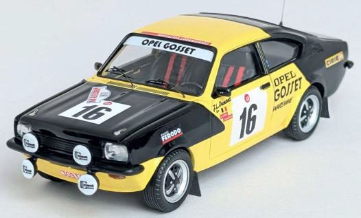 1/43 オペル カデット GT/E 1978年 ブックル スパ1位 #16