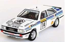 1/43 アウディ クーペ クワトロ 1986年 1000湖ラリー 9位 #14