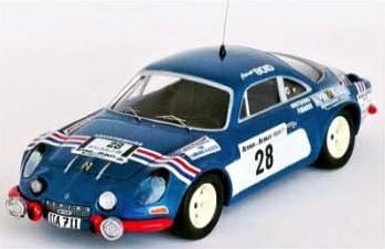 ミニカー　1/43 アルピーヌ ルノー A110 1977年アイルランドサーキット Adrian Boyd/Frank Main #28 [RRir14] 1/43 アルピーヌ ルノー A110 1977年アイルランドサーキット #28