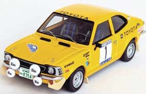 Torfeu トロフュー　カローラ　レビン　ラリー　1/43 1/43 トヨタ カローラ レビン 1974年 ヌールランラリー 1位 #1