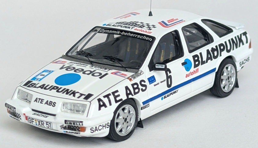 スケーレックスフォードシエラ スロットカー セット Scalextric 1/32 ｽﾛｯﾄｶｰ C4343◇Ford Sierra RS500 #22/Andy