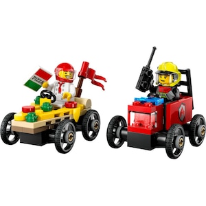 レゴジャパン｜レゴ(R) シティ ピザ屋と消防車レースカーパック【60458】｜ﾚｺﾞ60458ﾋﾟｻﾞﾔﾄｼｮｳﾎﾞｳ