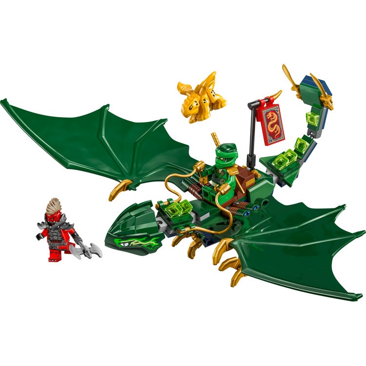 Amazon.com: LEGO NINJAGO Lloyd's Green Forest Dragon Toy