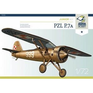 【再生産】1/72 PZL P.7a 「ジュニアセット」【ADL70008】