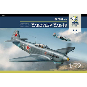 【再生産】1/72 ヤコヴレフ Yak-1b「エキスパートセット」【ADL70027】