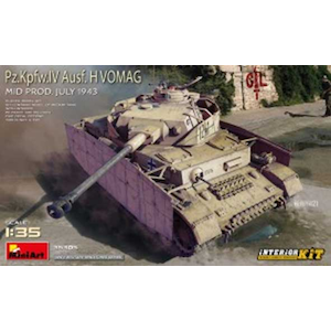 1/35 IV号戦車 H型Vomag社製. 中期型 (1943年7月) フルインテリア【MA35305】