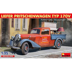 1/35 配達用平床式トラック 170V型家具運搬車【MA38065】【在庫処分】