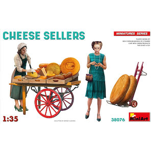 1/35 チーズ売りセット【MA38076】【在庫処分】