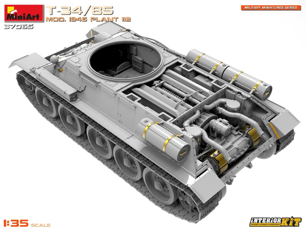戦車プラモデル1/35完成品T34-74？ フルインテリアクリアモデル 戦車プラモデル1/35完成品T34-74？ フルインテリアクリアモデル
