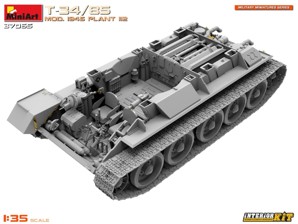 MiniArt エジプティアンT-34-85 フルインテリアキット パーツ Amazon | ミニアート 1/35 エジプト軍 T-34/85 フルインテリア