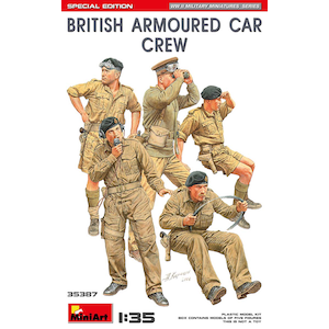 1/35 イギリス装甲車クルー特別版【MA35387】