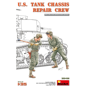 1/35 米戦車シャーシ 修理クルー【MA35481】【在庫処分】