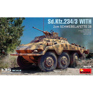 1/35 Sd.Kfz.234/3 w/2cmシュヴェーベラフェット38【MA35431】