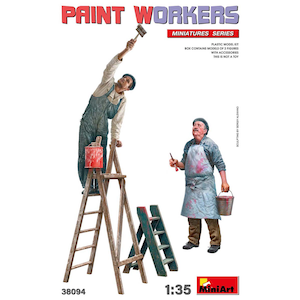 1/35 塗装作業員【MA38094】【在庫処分】