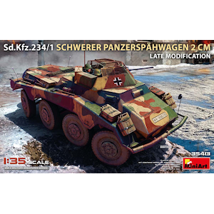 1/35 Sd.Kfz.234/1 重装甲偵察車(2cm砲搭載型) 後期型【MA35413】
