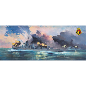 1/700 イギリス海軍 軽巡洋艦 エイジャックス 1939 通常版【FLYFH1110】