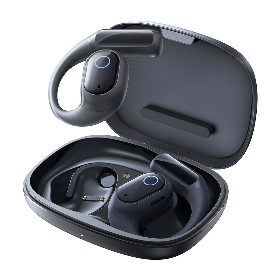 完全ワイヤレスBluetoothオープンイヤー型イヤホン(コズミック