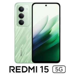 Xiaomi�i�V���I�~�j�bREDMI 15 5G (4GB/128GB) -���b�v���O���[���iSIM�t���[�Łj�bMZB0L9NJP