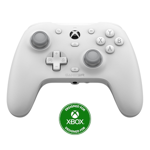 GameSir｜Xbox公式ライセンス取得　USB有線接続ゲーミングコントローラー 高精度＆高耐久ホール効果センサー搭載 Xbox & Windows10/11対応　メカニカルボタン仕様｜GAMESIRG7HEWHITE
