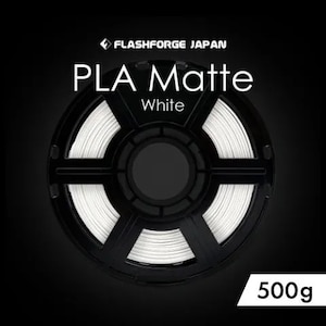FLASHFORGE�b3D�v�����^�[�p�t�B�������g PLA 500g�iMatte White�j�bPLA-F82