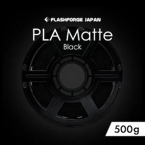 FLASHFORGE�b3D�v�����^�[�p�t�B�������g PLA 500g�iMatte Black�j�bPLA-F83