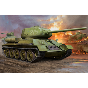 【再生産】1/16 ファイティングヴィークルシリーズ ソビエト T-34/85 戦車【82602】