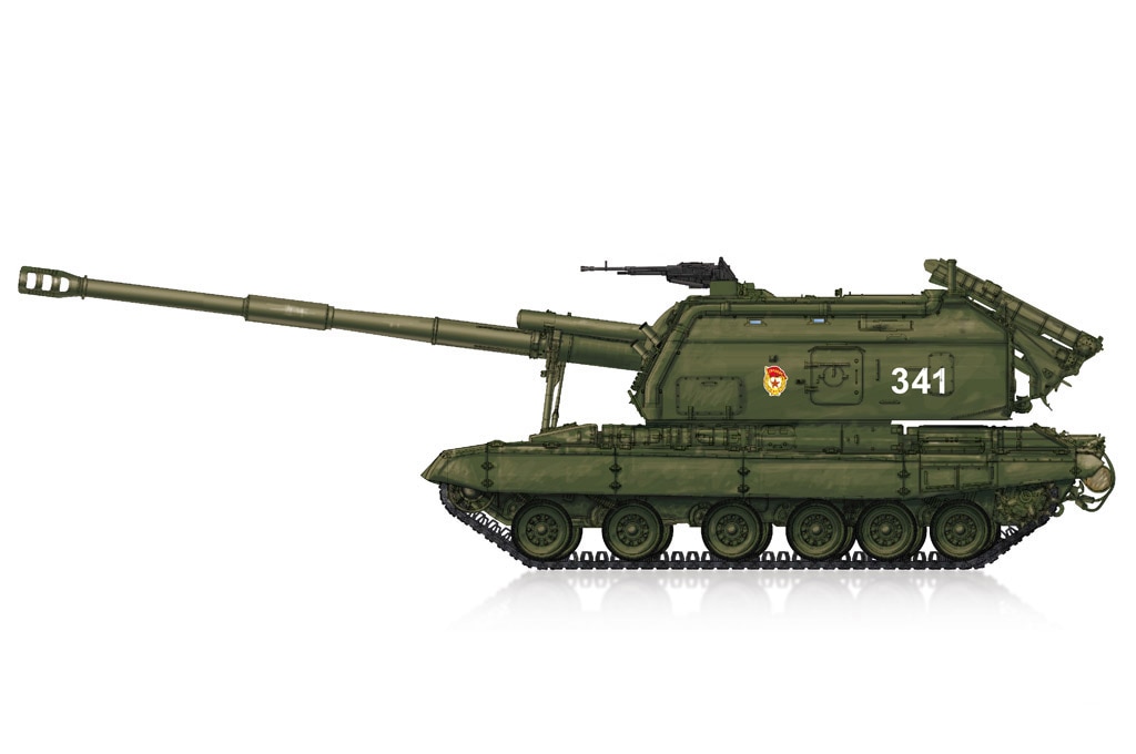 再生産】1/72 ファイティングヴィークルシリーズ ロシア 2S19-M1 自走
