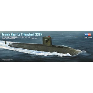【再生産】1/350 フランス原子力潜水艦 ル・トリオンファン【83519】【在庫処分】