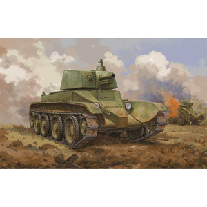 1/35 ソビエト D-38 砲兵戦車【84517】