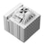 CPS�b�V�[�s�[�G�X�b�c�C���^���[�E�T�C�h�t���[�^CPU�N�[���[�i�z���C�g�j�bRZ820-WH
