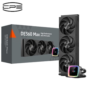 CPS�b�V�[�s�[�G�X�b�n�C�G���h360mm����CPU�N�[���[ DE360MAX�i�u���b�N�j�bDE360MAX-BK