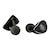 Kiwi Ears�b�_�C�i�~�b�N���^�J�i���C���z�� Belle Type C MIC�i�u���b�N�j�bKWI044