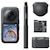 Insta360�bInsta360 X6 �G�b�Z���V�����o���h���i�~�b�h�i�C�g�u���b�N�j�bCINSABXA-X603(X6EBK)