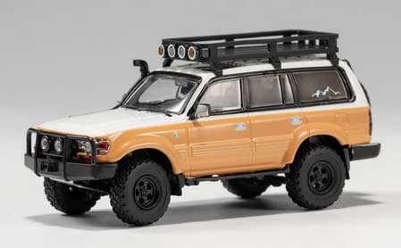 希少 1/24 トヨタ ランドクルーザー80 四輪サスペンション おもちゃ