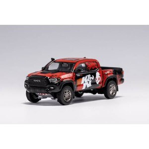 1/64 Toyota TACOMA - スタンダードエディション(LHD) ブラック/レッド【KS044-183】