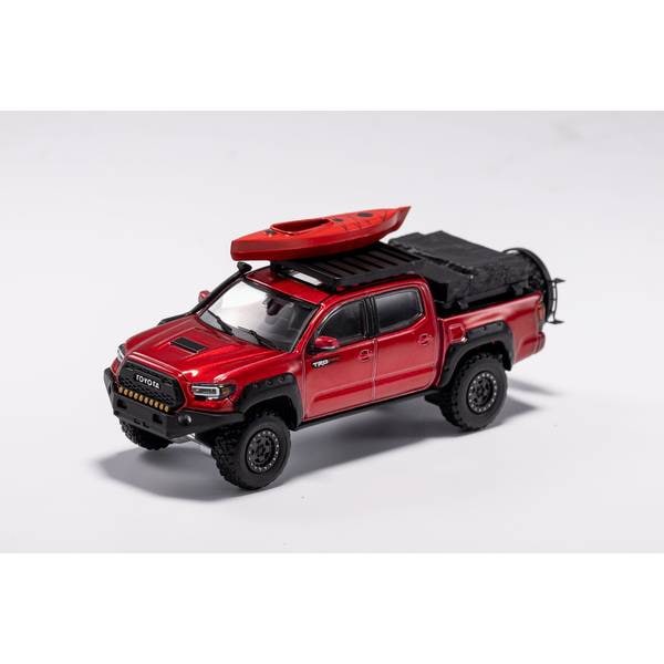 GCD トヨタ・タコマ　キャンパー \"トーヨータイヤ\"　チェイスカー Diecasttalk 特注, GCD 1/64 トヨタ タコマ 
