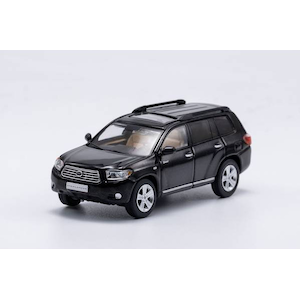 1/64 トヨタハイランダー - LHD（ブラック）【KS048-205】【在庫処分】